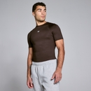 MP Men's Training Short Sleeve Baselayer - Chocolate  - S