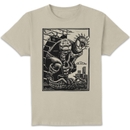 Marvel Spiderman Line Art Unisex T-Shirt - Cream Marvel Spiderman Line Art Unisex T-Shirt - Cream