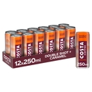 Costa Coffee Double Shot Plus Caramel 12 x 250ml