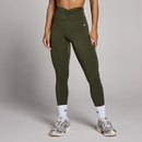MP Women's Tempo Dipped Waist Legging - Forest Green - XS