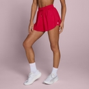 MP Women's Tempo 2 in 1 Floaty Shorts - Rose Red - XS