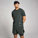 MP Men's Hybrid Mesh T-Shirt - Washed Black - XS