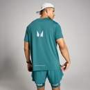 MP Men's Hybrid Mesh T-Shirt - Rich Teal - XS