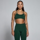 MP Women's Lift Seamless Strappy Bra - Dark Emerald - XS