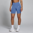 MP Women's Tempo Hybrid Seamless Shorts - Slate Blue - XS