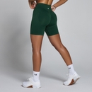MP Women's Lift Seamless Scrunch Shorts - Dark Emerald - XS