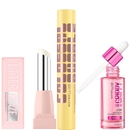 Maybelline Viral Favourites Make Up Bundle with Grippy Primer, Colossal Mascara and Lifter Glaze Lip Balm (Various Shades)