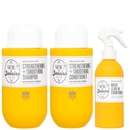 Sol De Janeiro Trio: Brazilian Joia Milky Leave-In Conditioner 210ml, Conditioner 295ml & Shampoo 295ml Sol De Janeiro Trio: Brazilian Joia Milky Leave-In Conditioner 210ml, Conditioner 295ml & Shampoo 295ml
