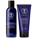 Neal's Yard Remedies Duo: Invigorating Hair & Body Wash 200ml & Moisturiser 50g Neal's Yard Remedies Duo: Invigorating Hair & Body Wash 200ml & Moisturiser 50g