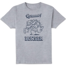 Nintendo Super Mario Bowser Rwaaar Unisex T-Shirt - Grey Nintendo Super Mario Bowser Rwaaar Unisex T-Shirt - Grey