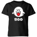 Nintendo Super Mario Boo Kids' T-Shirt - Black Nintendo Super Mario Boo Kids' T-Shirt - Black