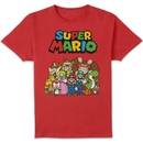 Nintendo Super Mario Squad Unisex T-Shirt - Red Nintendo Super Mario Squad Unisex T-Shirt - Red