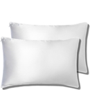 SILKE Silk Pillowcase Duo - Queen - White
