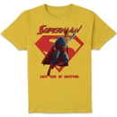DC Comics Superman Comic Unisex T-Shirt - Yellow DC Comics Superman Comic Unisex T-Shirt - Yellow