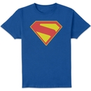 DC Comics Superman Logo Unisex T-Shirt - Blue DC Comics Superman Logo Unisex T-Shirt - Blue