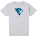 DC Comics Superman Retro Superman Logo Unisex T-Shirt - White DC Comics Superman Retro Superman Logo Unisex T-Shirt - White