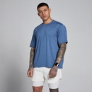 MP Men's Hybrid Oversized Mesh T-Shirt - Slate Blue - XS