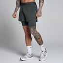 MP Men's Hybrid 5" 2-in-1 Shorts - Washed Black - XS