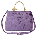Loungefly Disney Hocus Pocus Velvet Broom Handle Handbag Loungefly Disney Hocus Pocus Velvet Broom Handle Handbag