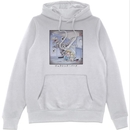 Jurassic Park Anime Raptor Scene Anime Hoodie - White Jurassic Park Anime Raptor Scene Anime Hoodie - White