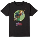 The Legend of Zelda Ocarina Circle Unisex T-Shirt - Black The Legend of Zelda Ocarina Circle Unisex T-Shirt - Black