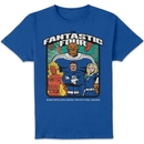 Marvel Fantastic Four Framed Group Image Unisex T-Shirt - Blue Marvel Fantastic Four Framed Group Image Unisex T-Shirt - Blue