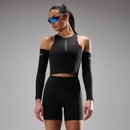 MP Women's Velocity Ultra Zip Front Race Top - Black - XS