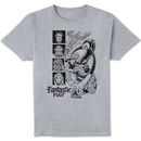 Marvel Fantastic Four Character Looks Unisex T-Shirt - Grey
