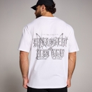 MP Men's Origin Lift Club Oversized Graphic T-Shirt - White - XS