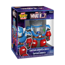 Marvel What If Captain America Mech with Captain America Funko POP Bitty Bots