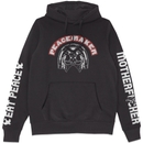 DC Comics Peacemaker Eat Peace Motherf#%kers Hoodie - Black DC Comics Peacemaker Eat Peace Motherf#%kers Hoodie - Black