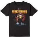 DC Comics Peacemaker Action Star Unisex T-Shirt - Black DC Comics Peacemaker Action Star Unisex T-Shirt - Black