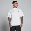 MP Men's Lift Graphic Washed Oversized Cotton T-Shirt - Vintage White  - XS