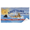 Jaws Amity Welcome Sign Beach Towel Jaws Amity Welcome Sign Beach Towel