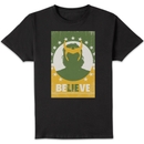 Marvel Loki Believe Unisex T-Shirt - Black