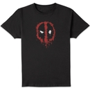 Marvel Deadpool Splat Unisex T-Shirt - Black