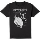 Death Note Mono Drawing Unisex T-Shirt - Black