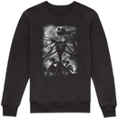 The Nightmare Before Christmas Horror Scene Sweatshirt - Black