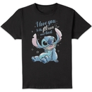 Disney I Love You To The Moon And Back Unisex T-Shirt - Black