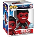 Marvel Captain America Black and White Red Hulk Funko Pop! Vinyl Figure (Retro)