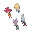 Dragon Ball Super Saga Battle Of Gods 4 Pins Set