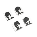 The Beatles Set Of 4 Pins