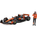 Bburago 1:24 F1 MCLAREN MCL38 2024 WITH DRIVER FIGURE PIASTRI