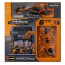 1:43 F1 MCLAREN MCL38 2024 PIT PASS DIORAMA PIASTRI