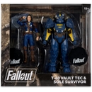 McFarlane Toys Fallout 76 T-60 Vault Tec And Sole Survivor 7" Action Figure 2-Pack