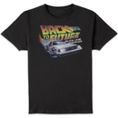 Back To The Future Outatime Tour 85 Unisex T-Shirt - Black Back To The Future Outatime Tour 85 Unisex T-Shirt - Black