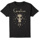 Coraline Symbols Unisex T-Shirt - Black Coraline Symbols Unisex T-Shirt - Black