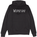 Wednesday Logo Hoodie - Black