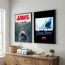 Jaws Double Feature: Premium Gicl&eacute;e A2 2-Pack with Black Frames
