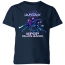 KPop Demon Hunters Trio Kids' T-Shirt - Navy